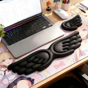 Creative Angel Wings Silicone Keyboard Wrist Rest Ergonomic