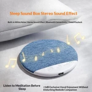 Ultra-Thin White Noise Bluetooth Speaker for Pillow –