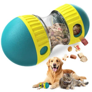 Dog Puzzle Toy Adjustable Treat Dispensing Dispenser