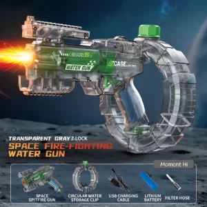 Automatic Electric Water Gun with Strobe Lights