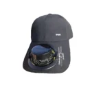 Solar-Powered Cooling Hat with USB Charging