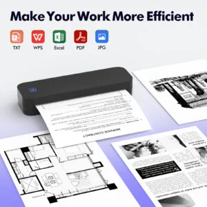 Portable A4 Bluetooth Thermal Printer