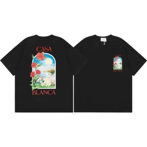 Printed Men's and Women's Loose Short-Sleeved T