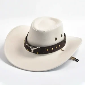 Artificial Suede Western Cowboy Hat