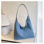 Denim Shoulder Tote and Underarm Bag for Women