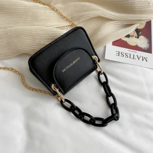 Mini Acrylic Jelly Chain Crossbody Bag
