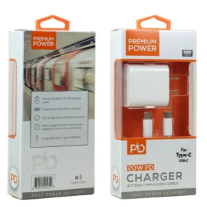 20W USB-C Wall Charger with Cable