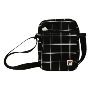 FILA Nardo Unisex Black and White Pouch Bag
