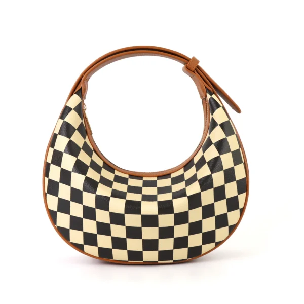 New half-moon bag with adjustable shoulder strap handbag crossbody shoulder bag trendy crescent-shaped dumpling bag