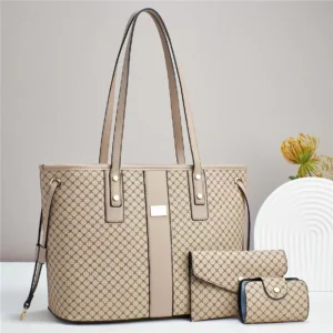 Designer Brand 3-in-1 Crossbody Bag Luxury Handbag PU Large Capacity Women’s Crossbody Bag