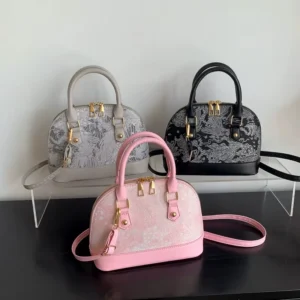 Retro Chinese-Style Crossbody Handbag for Women