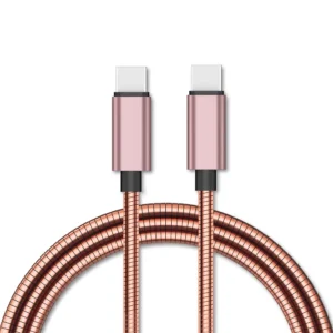 3.3FT 65W Braided USB-C to USB-C Cable
