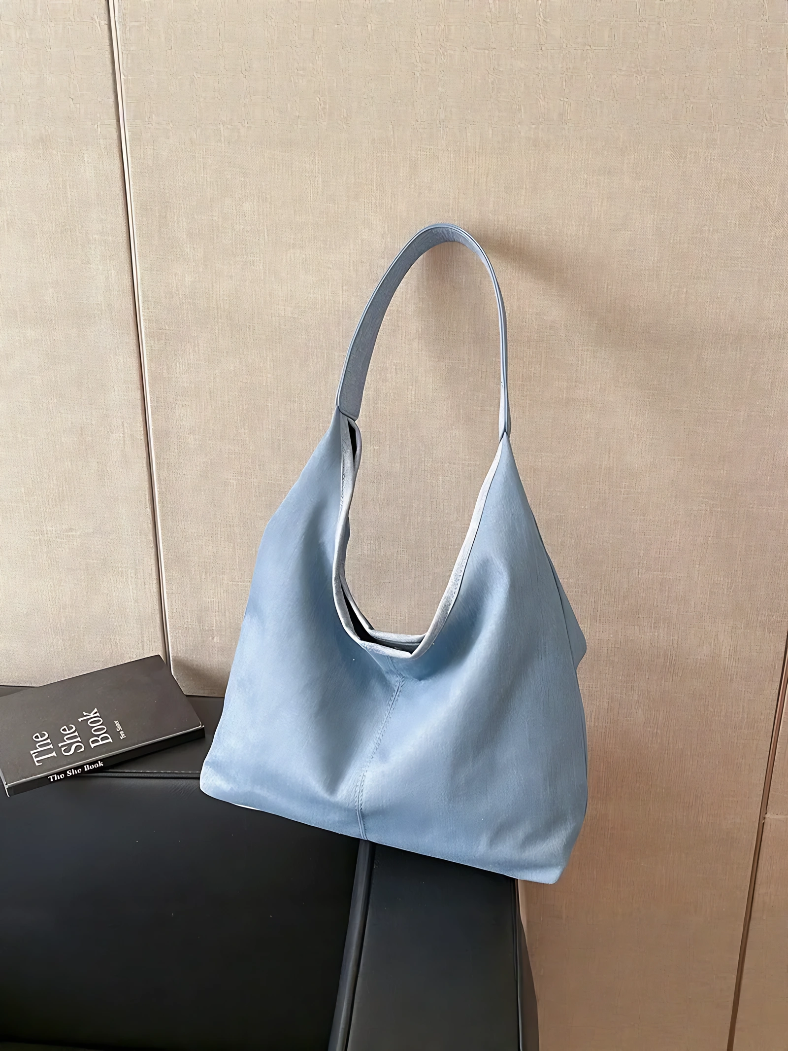 Denim Shoulder Tote and Underarm Bag for Women
