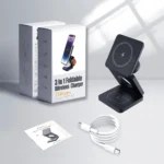 3-in-1 Foldable Magnetic Wireless Charging Station