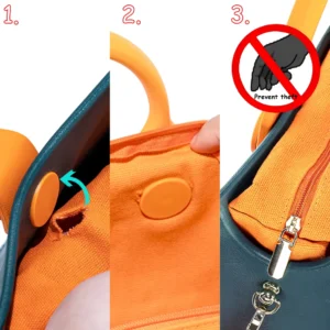 Custom Colorful Waterproof EVA Handbag Punching Women’s Tote Bags With Shoulder Strap for Women Hand Tote Bag Beach Bag