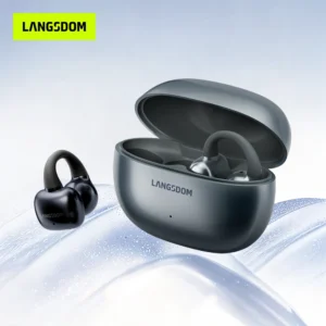 32-Hour Clip-On Bluetooth Sports Earbuds