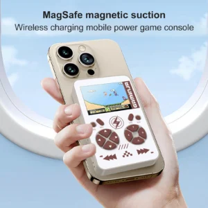 Handheld Retro Game Console with 5000mAh Power Bank