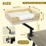 Cat Desk Bed Stand