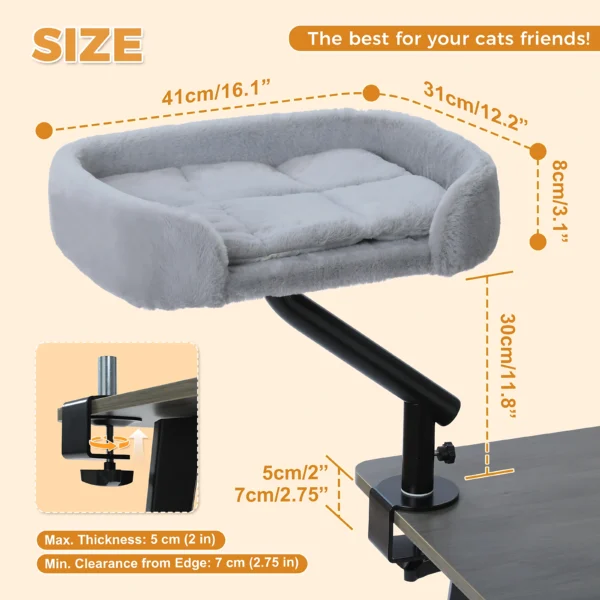 Cat Desk Bed Stand