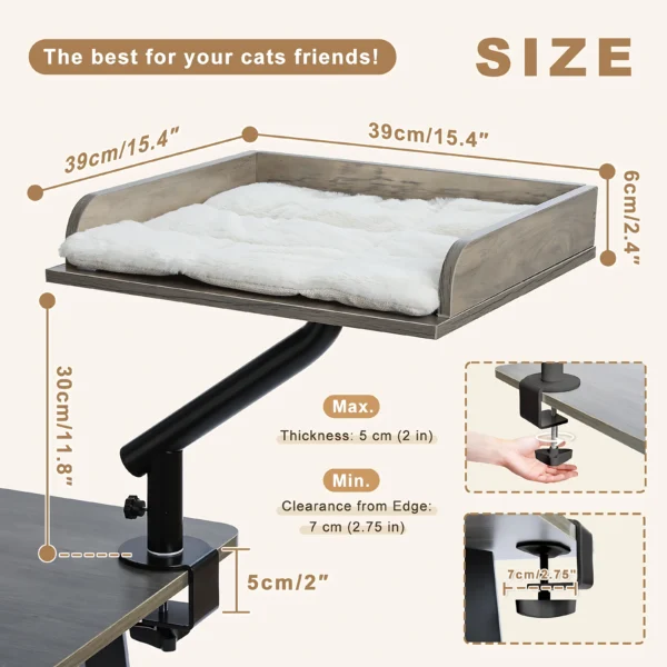 Cat Desk Bed Stand