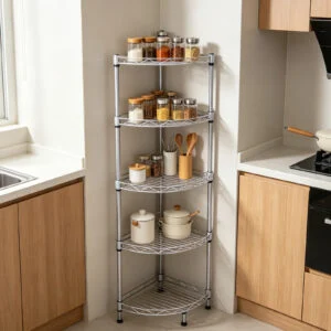 4-Tier Metal Wire Shelving Rack