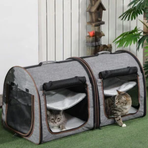 39-Inch Portable Soft-Sided Cat Carrier Bag