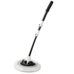 Telescopic Car Wash Mop with Soft Bristles