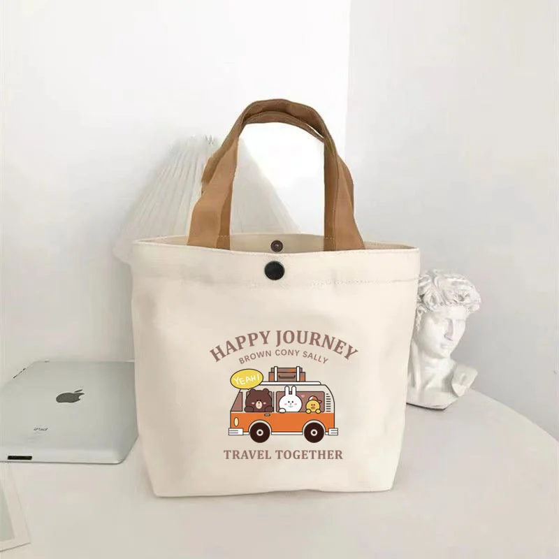 Bastille Bus Canvas Bag