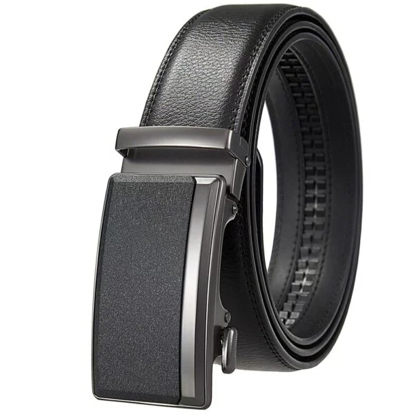 Men’s Genuine Leather Automatic Buckle Belt
