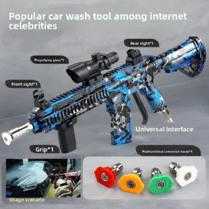 High Pressure Car Wash Gun with Alloy Nozzles