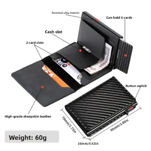 Anti-Theft Men’s Wallet