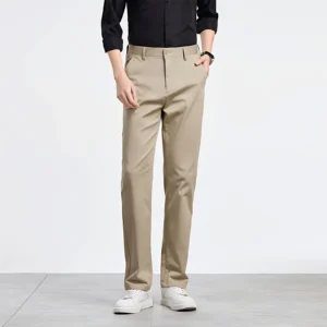 Men’s Cotton Skin-Friendly Breathable Trousers