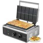 Commercial Waffle Maker Rectangle Waffle Baker Machine 1550W
