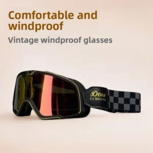 Retro Windproof Motorcycle Riding Goggles