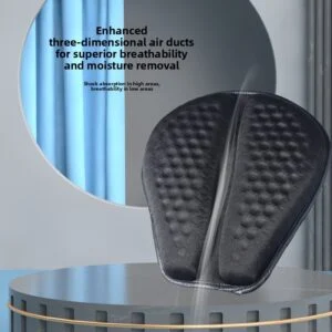 Shock-Absorbing Motorcycle Seat Cover with Sun Protection