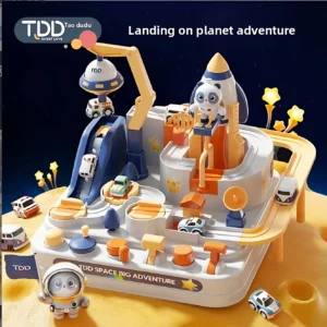 Inertia Space Car and Track Toy Set