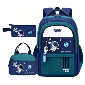 3-Piece Astronaut School Backpack Set