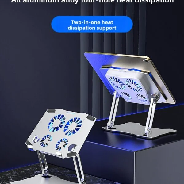 Adjustable Cooling Aluminum Tablet Stand