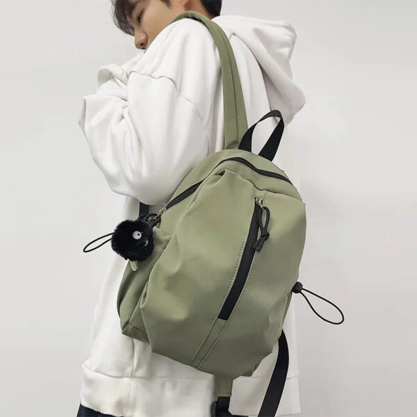 Lightweight Nylon School Backpack
