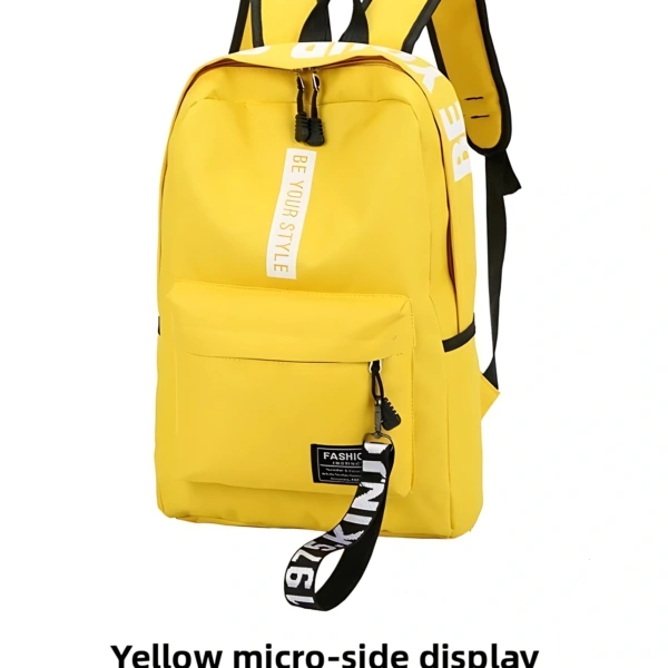 Casual Oxford Cloth School Backpack