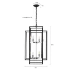 8 Lantern Tiered Chandeliers