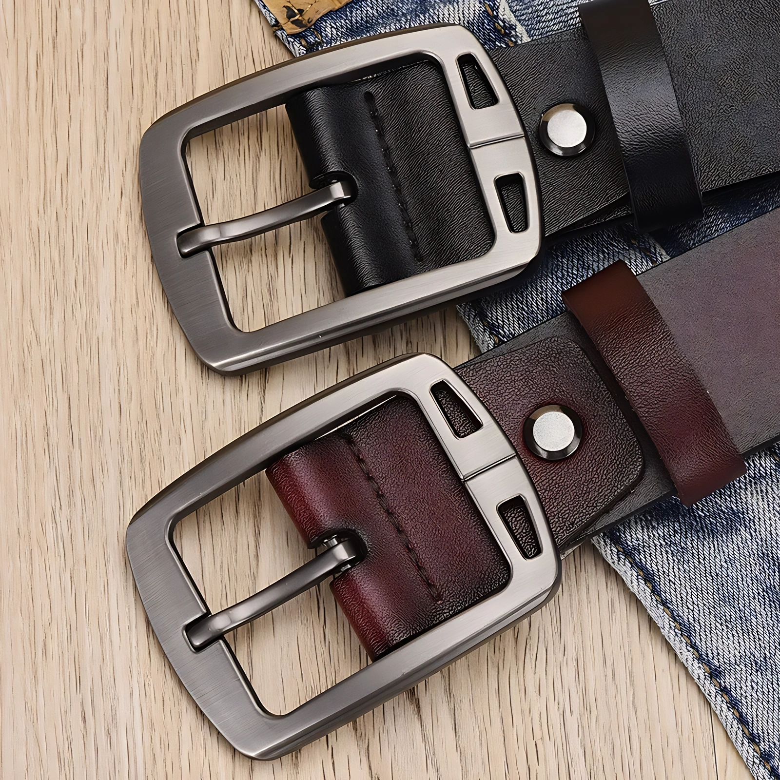 Business Wide Belt Men's Pants Belt
