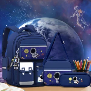 Boys Astronaut Ergonomic School Backpack