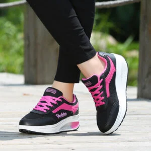 Women’s Mesh Rocking Sneakers