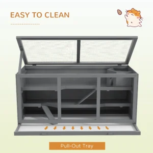 Oversized Wooden Hamster Cages, Gerbil Cages And Other Small Animal Habitats
