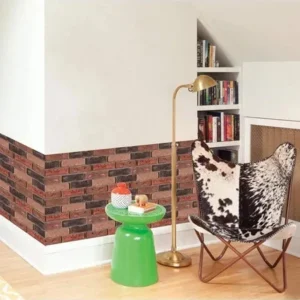 30pcs Waterproof 3D Faux Brick Wall Panels Peel and Stick