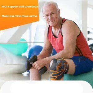 Adjustable Compression Knee Pads for Sports Protection