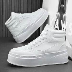 Men's Thick-Soled High-Top Shoes