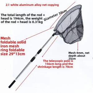 Aluminum Alloy Folding Three Section