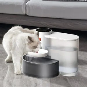 1Pc Smart Pet Water Fountain Automatic Cat Water Dispenser 3L Cordless Rechargeable Dog Water Fountain Self-Refill With 3 Adjustable Volume 3 Time Intervals Touch Control